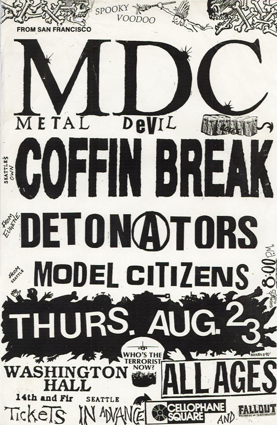 MDC, Coffin Break, 1990 