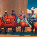 The Mars Volta - Amputechture: I was blessed with a wealthy patron/protector, and with a part of his patronage I advertised for 6 months in JUXTAPOZ magazine. The ads came and went, and in 6 months nothing happened. I was horrified, $5K blown. So after 8 months, there was an email from TMV management