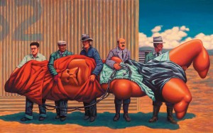 The Mars Volta - Amputechture: I was blessed with a wealthy patron/protector, and with a part of his patronage I advertised for 6 months in JUXTAPOZ magazine. The ads came and went, and in 6 months nothing happened. I was horrified, $5K blown. So after 8 months, there was an email from TMV management