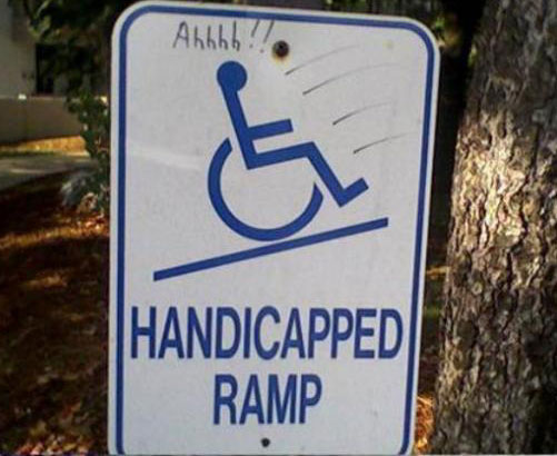 Handicapped ramp