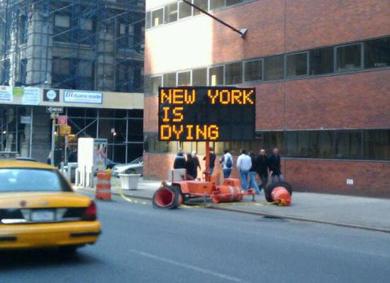 New York Is Dying