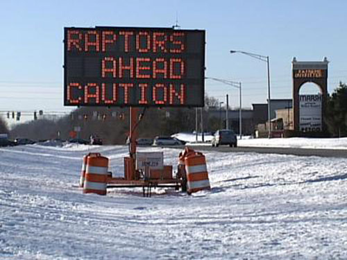 Raptors Ahead