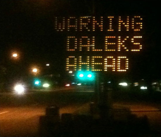 Warning Daleks Ahead