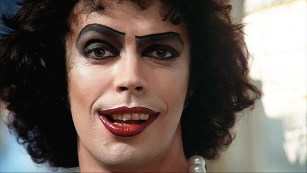 Tim Curry in "The Rocky Horror Picture Show"