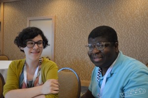 Rebecca Sugar and Ian Jones-Quartey