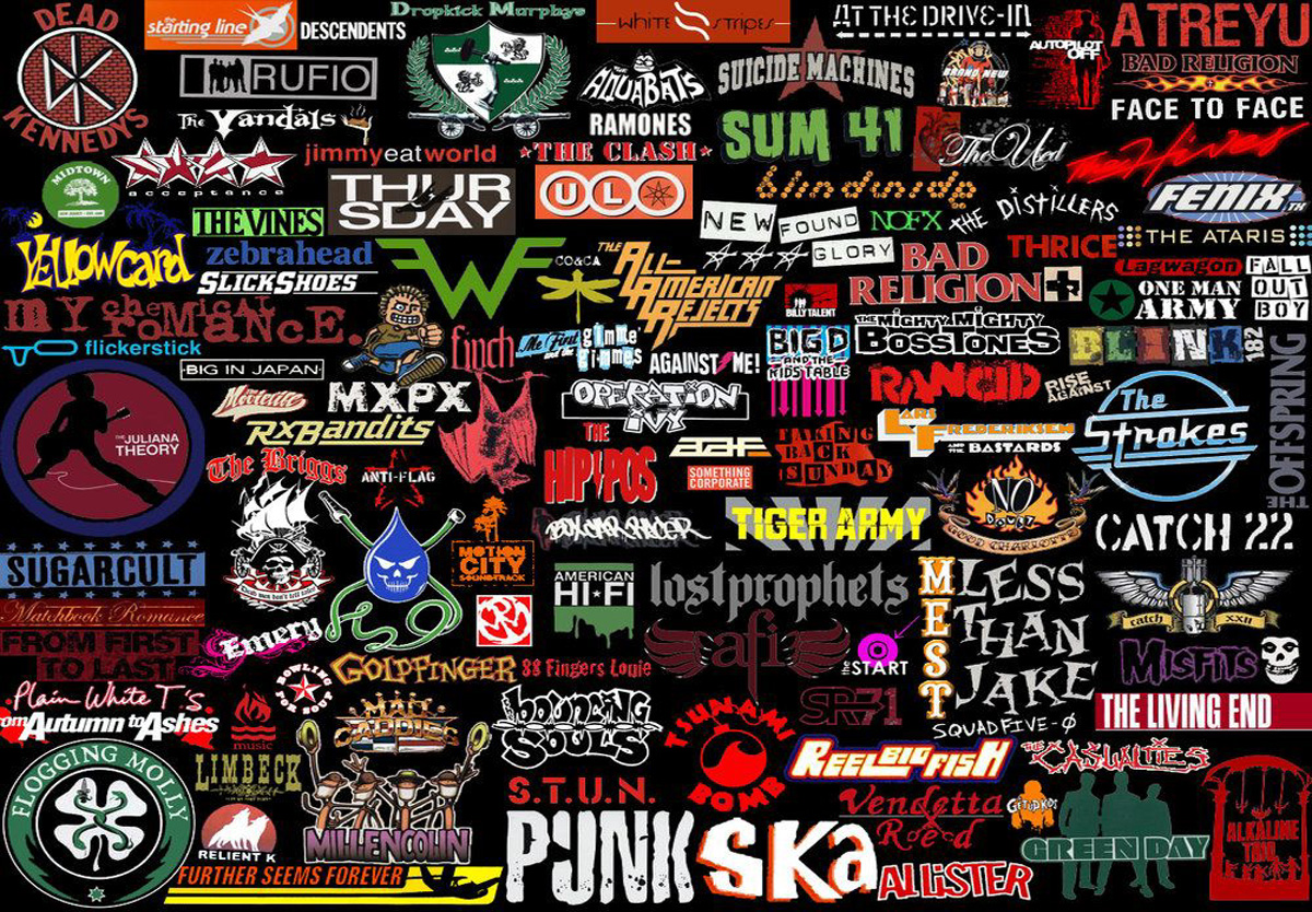 punk logos