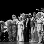 Legends and their escorts at curtain call