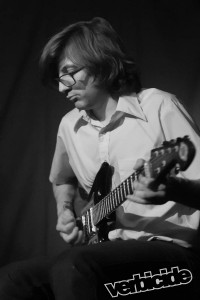 Angelo Spencer sitting in for a song with Arlt