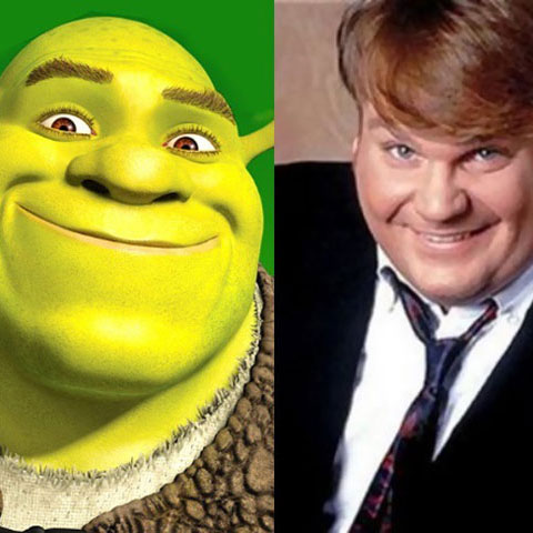 Chris Farley’s Version of Shrek Has Leaked Online