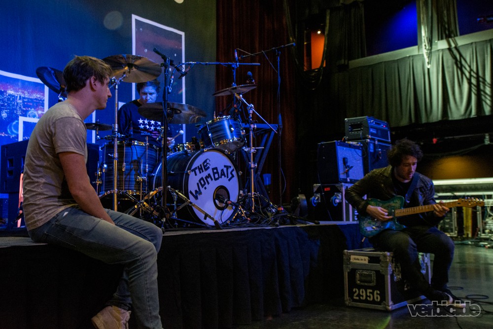 The Wombats soundcheck